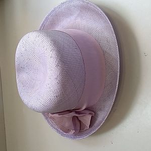 Vintage Charter Club Hat, Lavender